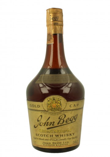 JOHN BEGG Gold Cap   Bot.60/70's 75cl 43% - Blended