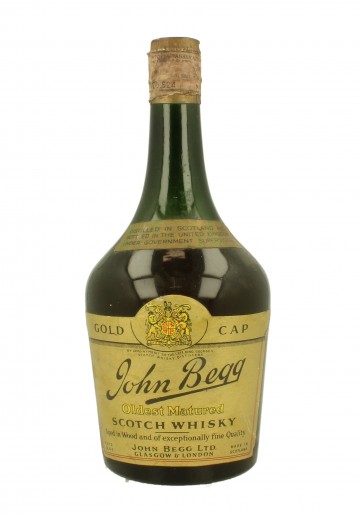 JOHN BEGG Spring Cap Bot.50/60's 75cl  43%