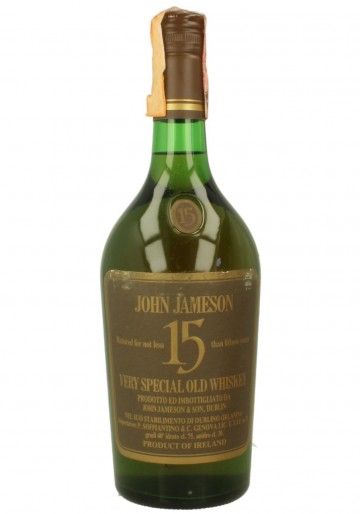 JOHN JAMESON 15yo Bot.80's 40% OB - Blended