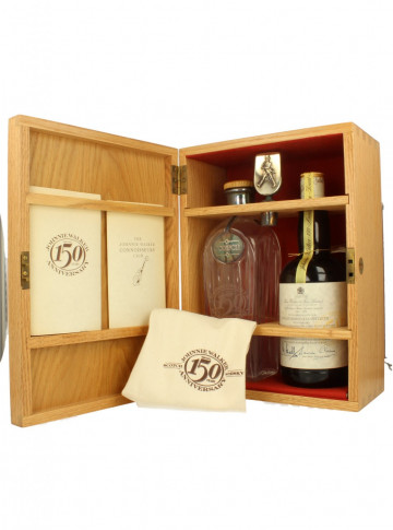 JOHNNIE WALKER 150th Anniversary Blended Scotch whisky Bot.1985 75cl 43% with Crystal Decanter
