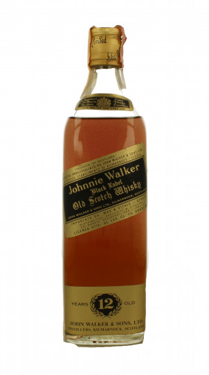 JOHNNIE WALKER Black Label 12 Year Old Bot 80's 75cl 40%