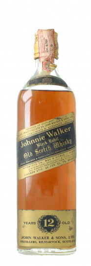 JOHNNIE WALKER Black Label 12 Year Old Bottled 1980 circa 75cl 40%