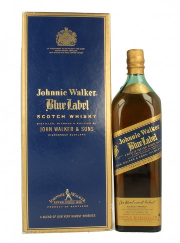 JOHNNIE WALKER Blue Label Bot.early 2000  100cl  43% - Blended