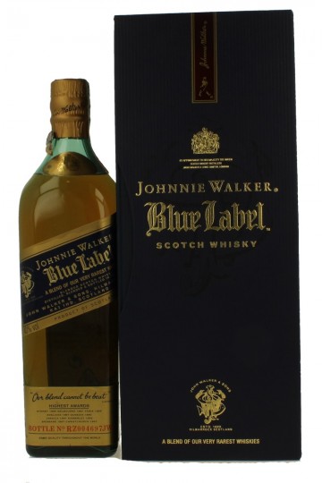JOHNNIE WALKER Blue Label Bot.Late 90's early 2000 70cl 40%