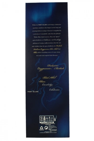 JOHNNIE WALKER Blue Label  "Ghost and Rare" 70cl 43% - Port Ellen edition