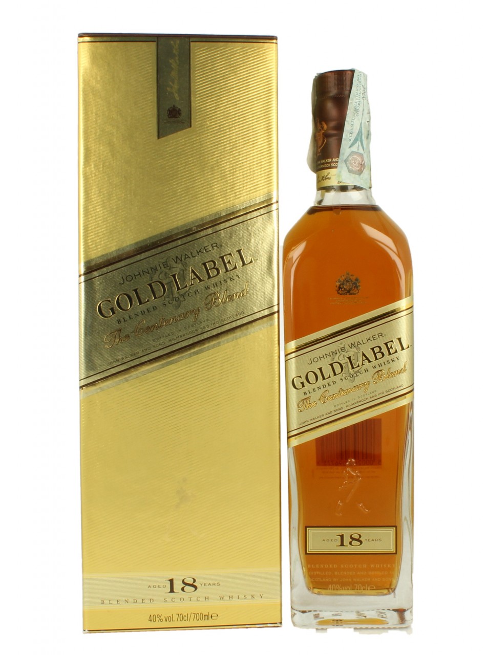 JOHNNIE WALKER GOLD LABEL 18YO 70CL 40% - Products - Whisky