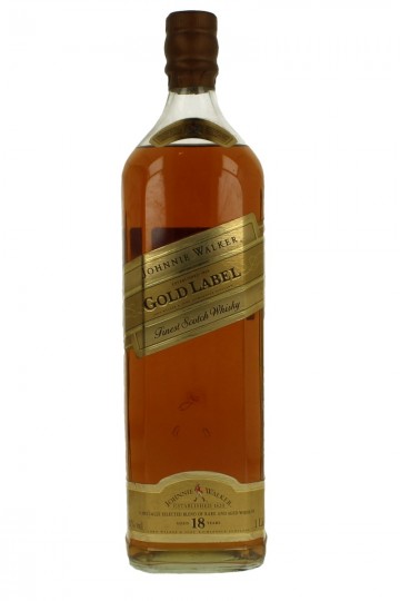 JOHNNIE WALKER Gold Label 18yo Bot.Late 90's early 2000 100cl 43%