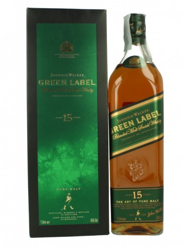 JOHNNIE WALKER  GREEN LABEL 15 YO 100CL 43%