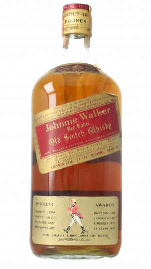 Johnnie Walker Red label   Blended  Scotch Whisky Bottled around 1960-1970 2 litres 40% OB  -