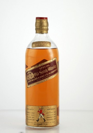 JOHNNIE WALKER Red Label Bot.50/60's 75cl 40% - Blended - Round Bottle