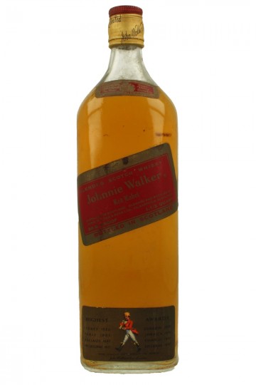 JOHNNIE WALKER Red Label Bot.60/70's 1.1/5 Quart 86.6 US-proof - Blended