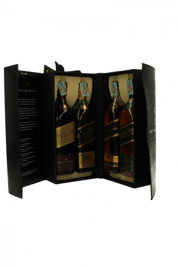 JOHNNIE WALKER set of 4 Bottles Bot.Late 90's early 2000 4x20cl 40%