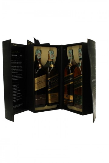 JOHNNIE WALKER set of 4 Bottles Bot.Late 90's early 2000 4x20cl 40