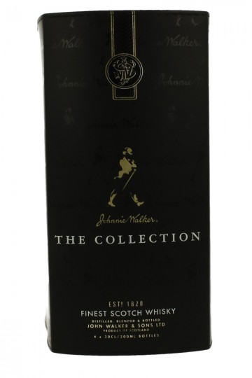 JOHNNIE WALKER set of 4 Bottles Bot.Late 90's early 2000 4x20cl 40%