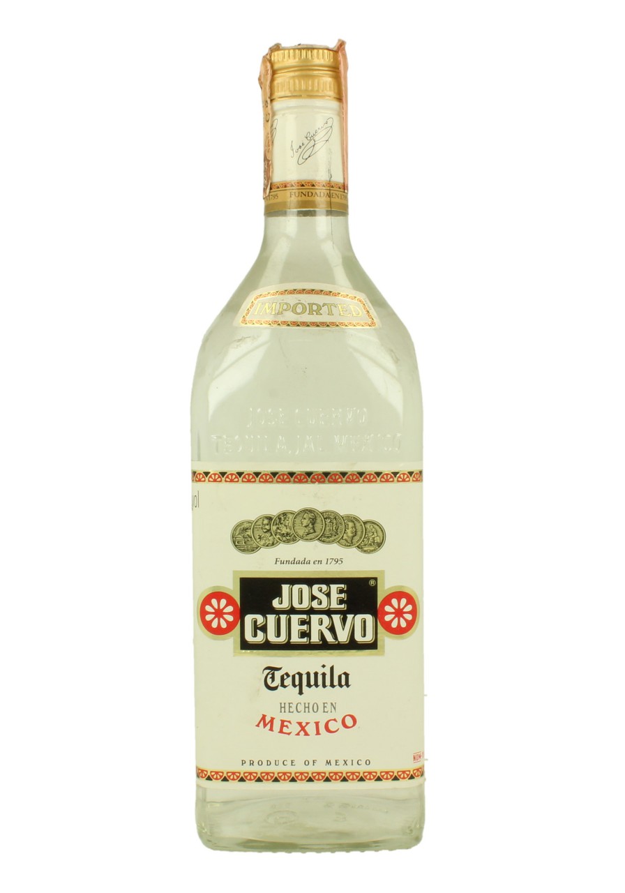 JOSE CUERVO Blanco Bot.70/80's 100cl 38 Products Whisky Antique