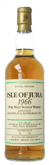Jura  Island Scotch Whisky 1966 1986 75cl 50% Samaroli-Duthie