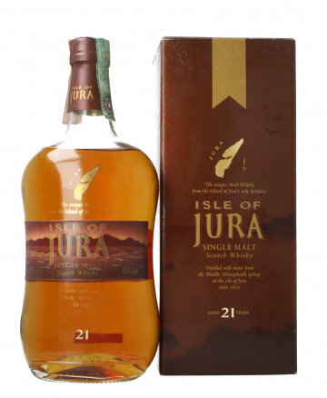 Jura  Island Scotch Whisky 21 Year old 70cl 40%