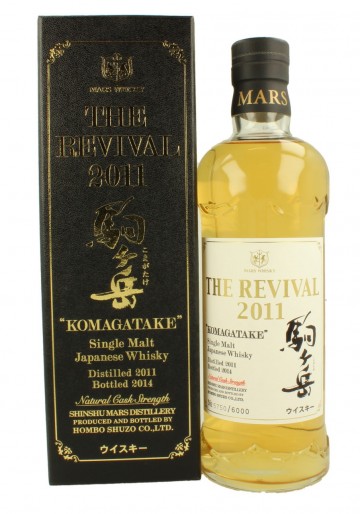 KAMAGATAKE Revival 2011 2014 70cl 58% OB - Mars Distillery