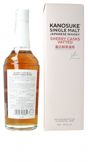 Kanosuke  Japanese Single malt  Whisky 70cl 48% OB- Sherry Cask Vatted