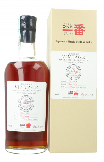 KARUIZAWA Japanese Single Malt Whisky 1969 2012 70cl 61.3% Single cask 8183