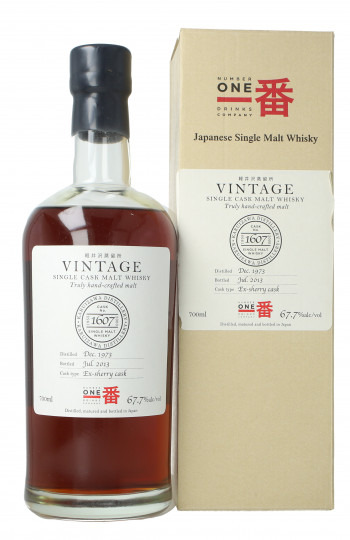 KARUIZAWA Japanese Single Malt Whisky 1973 2013 70cl 67.7% Single cask 1607
