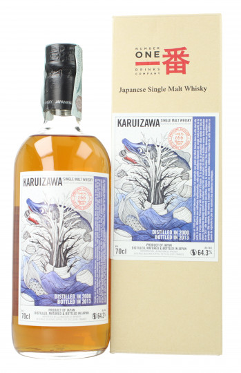 KARUIZAWA Japanese Single Malt Whisky 2000 2013 70cl 64.3% Single cask 166