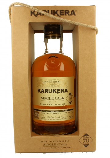 KARUKERA 2008 70cl 53.4% Velier - Rhum Vieux Agricole