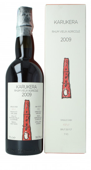 KARUKERA Rum Vieux Agricole 11 Year old 2009 2020 70cl 58.2% Velier - fût L7