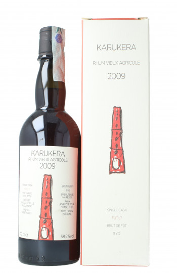 KARUKERA Rum Vieux Agricole 11 Year old 2009 2020 70cl 58.2% Velier - f&ucirc;t L7