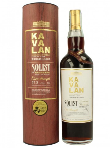 KAVALAN Bot.2013 57.8% OB - Sherry Cask