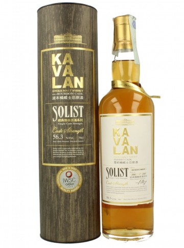 KAVALAN Solist 70cl 56.3% OB  -  Sherry Cask