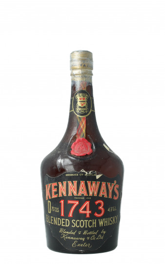 Kennaway 1743   Blended Scotch Whisky - Bot.60's or 70's 75cl 43% OB- Very rare