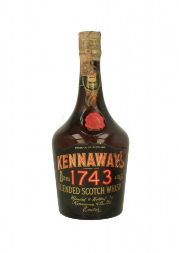 KENNAWAY'S 1743 Bot.60/70's 75cl 43% - Blended