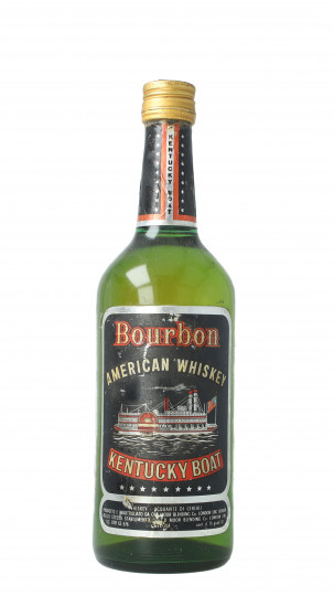 Kentucky Boat American Bourbon Bottled around 1970 75cl 43% OB-