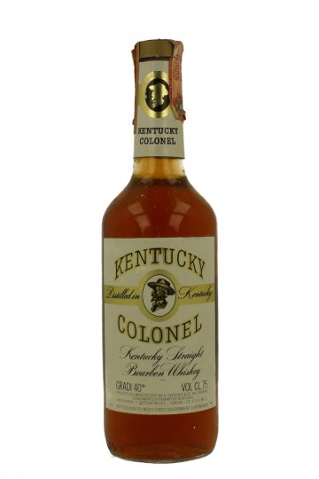 KENTUCKY COLONEL  Straight Bourbon Whiskey Bot in The 80's 75cl 40%