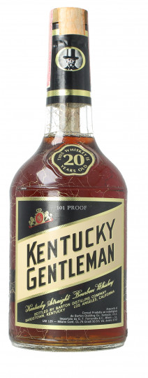 KENTUCKY GENTLEMAN   Straight Bourbon Whiskey 20 year old Bot.70's 75cl 50.5% OB