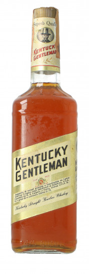 KENTUCKY GENTLEMAN   Straight Bourbon Whiskey 8 Year old Bot.70's 73cl 43% OB