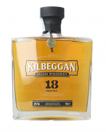 Kilbeggan Irish Whiskey 18 year old 70cl 40% with box