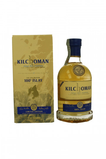 KILCHOMAN 100% Islay 70cl 50% OB  - 5th Edition