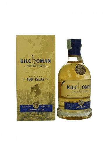 KILCHOMAN 100% Islay 70cl 50% OB  - 6th Edition
