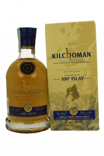 KILCHOMAN 100% Islay Minimum 8 Years Old 70cl 50% OB  - 12th Edition