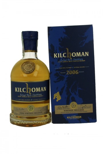 KILCHOMAN 2006 70cl 46% OB  - Limited Edition Vintage Release