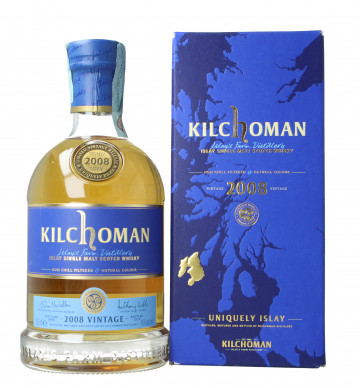 KILCHOMAN 2008 2015 70cl 46% OB  - Limited Edition Vintage Release