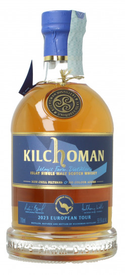 KILCHOMAN European Tour 2023 edition 70cl 58.5% OB-Limited edition