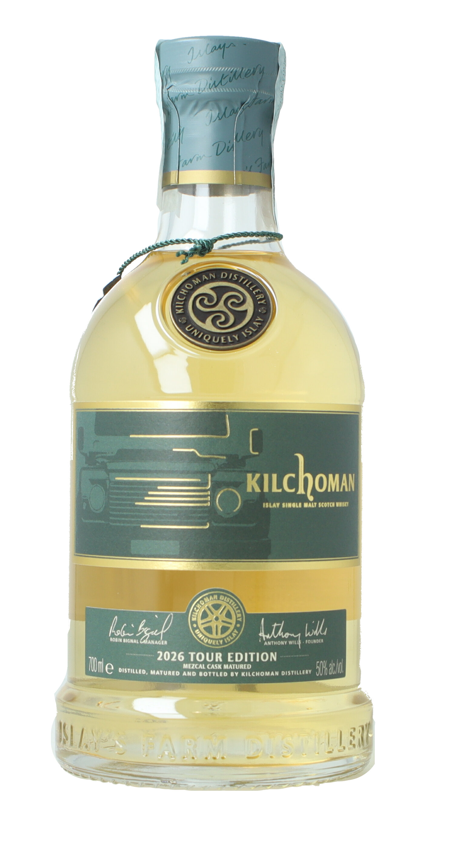 KILCHOMAN EUROPEAN TOUR 2026 70cl 50% - Mezcal Finish - Products