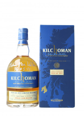 Kilchoman Feis Ile 2011 Islay Scotch Whisky 70cl 59.5% OB  -cask 31-32-2006
