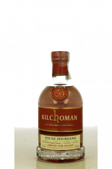 Kilchoman Feis Ile 2012 Islay Scotch Whisky 70cl 58.5% OB  -Sherry Finish cask 100-103