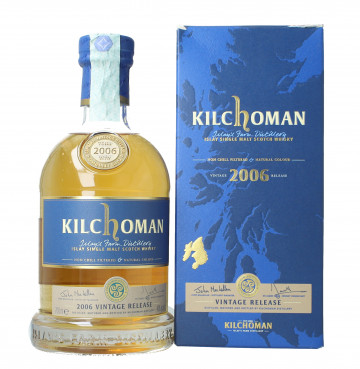 Kilchoman Islay Islay Scotch Whisky 2006 70cl 46% OB  Vintage release