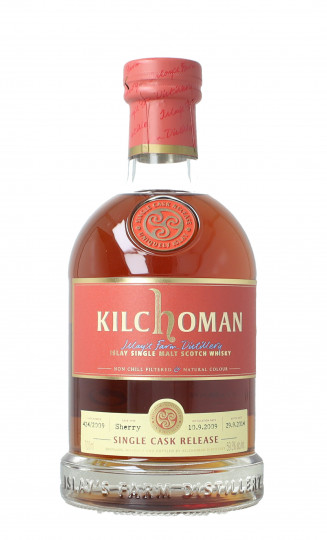 Kilchoman Islay Islay Scotch Whisky 2009 2014 70cl 59.3% OB - Single Cask 424/2009 Sherry