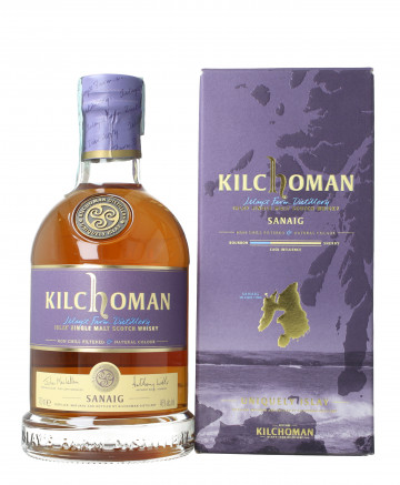 Kilchoman Islay Scotch Whisky 70cl 46% SANAIG BOURBON AND SHERRY CASK INFLUENCE